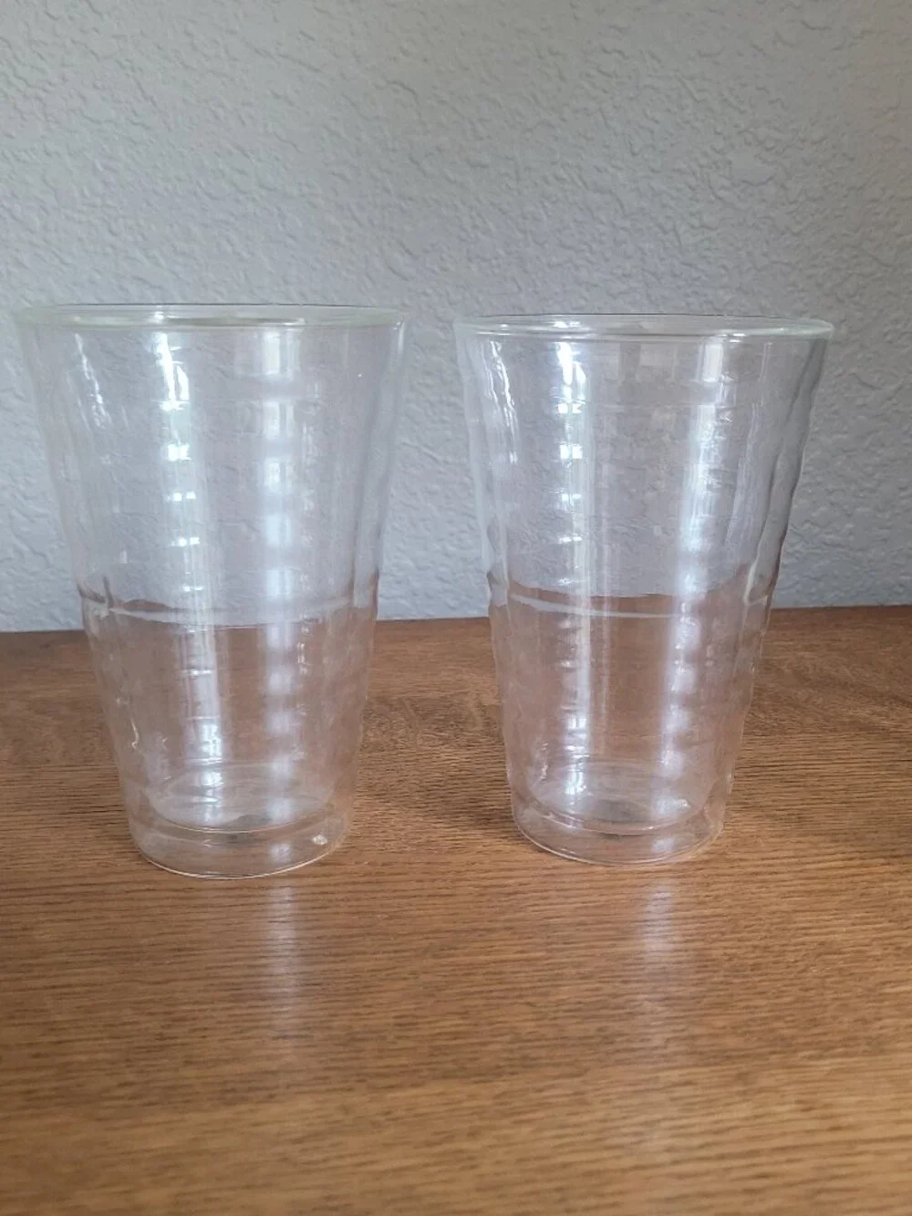 Pre-Starbucks Teavana Double-Walled Round Handle Coffee Mug & 2 Glass Tumblers